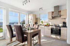 Beach House - Sonnenterasse, Wellnessbad mit Sauna, Kamin, Dachterrasse, Hafenblick, Olpenitz